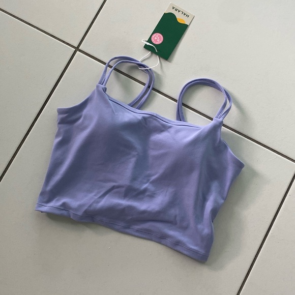 HALARA Double Strap Cropped Yoga Tank - Picture 2 of 6
